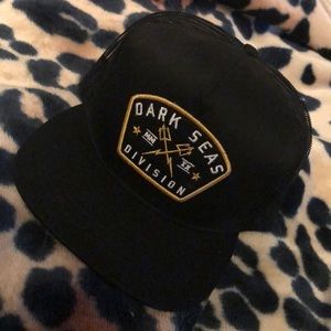 Dark seas trucker hat
